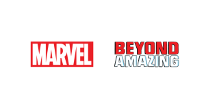 Logos for Marvel and Beyond Amazing.
